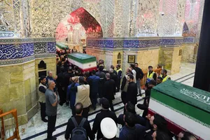 تشییع رهبری در نجف اشرف