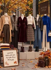 امسال پاییز چی مده؟ با معرفی جدیدترین مدل لباس پاییزه با رنگ‌های محبوب