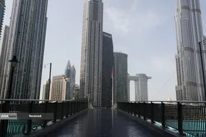 باتلاق خلیج&zwnj;فارس - فرار مردم دبی و خالی شدن شهر