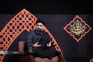 عزاداری شب تاسوعای حسینی(ع) در حسینیه امام خمینی(ره)