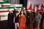 ادای احترام ادیان مختلف به رهبر