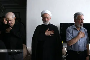 مراسم عزاداری تاسوعای حسینی در بیت شهید رئیسی