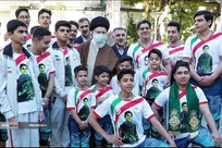 اتفاقی خاص با حضور ورزشکاران دهه نودی در حسینیه امام خمینی