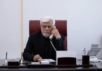 گفت‌وگوی تلفنی عارف با مسئولان ملی و استانی ستاد اربعین در مرز مهران