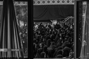 عزاداری حضرت اباعبدالله در خانه موزه مدرس