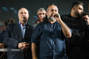 آیین استقبال از ملی پوشان 