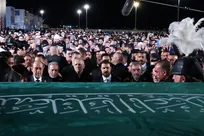 استقبال رسمی از پیکر مطهر امام شهید در نجف با حضور مقامات عراقی و ایرانی
