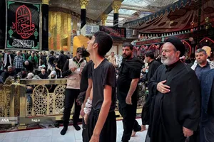 حرم حضرت ابالفضل العباس(ع) در آستانه اربعین حسینی