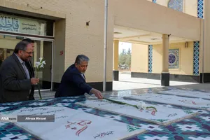 ادای احترام به شهدای گمنام دانشگاه آزاد اسلامی واحد یزد