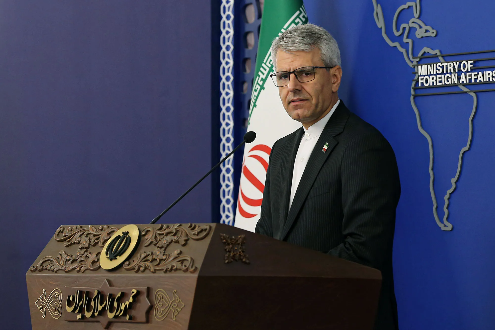 نشست خبری اسماعیل بقایی سخنگوی وزارت امور خارجه