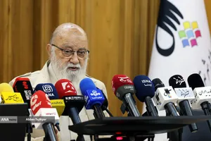 نشست خبری مهندس مهدی چمران رئیس شورای اسلامی شهر تهران