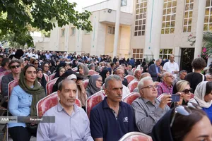 مراسم تشییع پیکر استاد فقید محمود فرشچیان