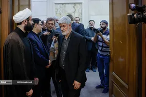 مراسم گرامیداشت شهید علی لاریجانی 