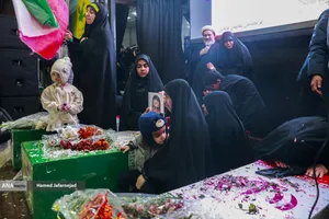 وداع و تشییع پیکر مطهر فرمانده یگان ویژه فاتحین سردار سرتیپ پاسدار شهید محمد علی فتحعلی زاده و&zwnj; همرزمانش