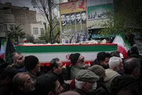 تشییع پیکر ام البنین تهران - مادر شهیدان افراسیابی