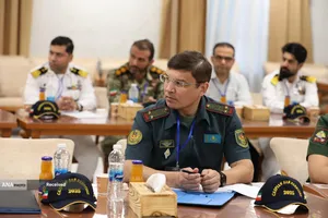 نشست رزمایش مرکب امداد و نجات 2025 دریای خزر