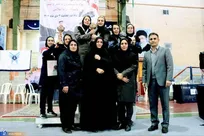 تیم کرج قهرمان مسابقات کاراته دانشجویان دختر دانشگاه آزاد شد