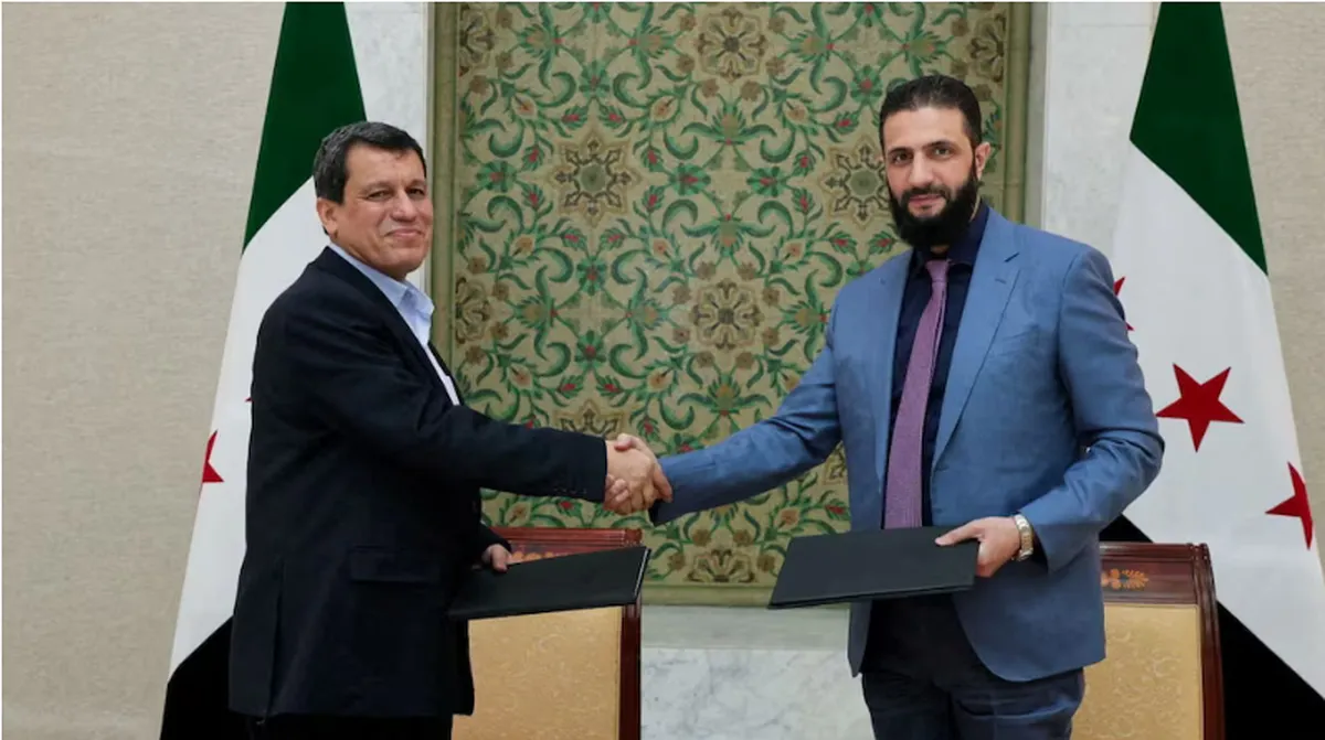 توافق جولانی با شبه‌نظامیان کرد؛ از شایعه تهدید واشنگتن تا استقبال قطر