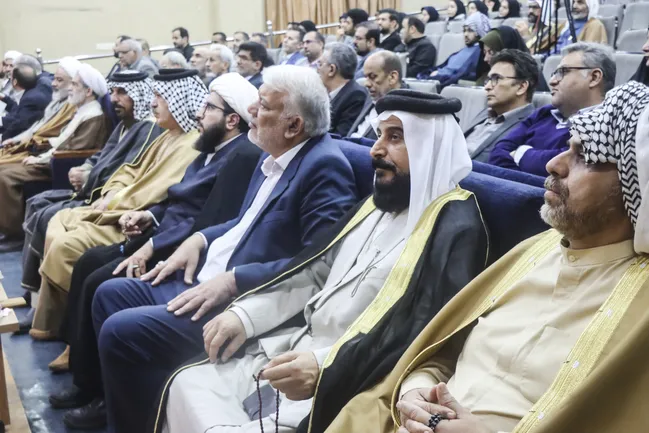 اختتامیه جشنواره بین‌المللی شعر بشارت به زبان عربی در دانشگاه اهواز برگزار شد