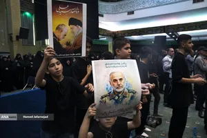 مراسم گرامیداشت سرلشکر شهید مهدی ربانی و سرلشکر شهید غلامرضا محرابی معاونان سابق اطلاعات و عملیات ستاد کل نیروهای مسلح