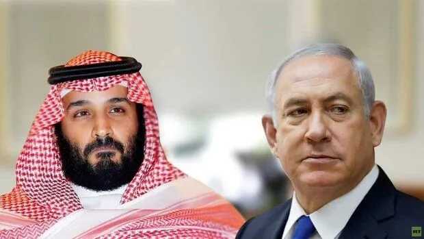 دیدار بن سلمان نتانیاهو