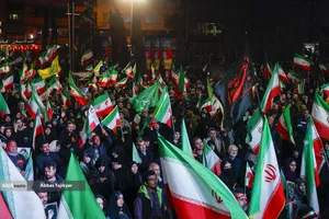 اجتماع مردمی در حمایت از رزمندگان اسلام_میدان انقلاب
