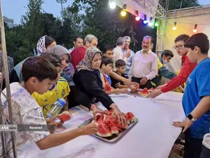 جشن عید غدیر با حضور خادمیاران رضوی