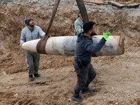 موشک عمل نکرده در بزرگراه شهید زین‌الدین/ جزئیاتی از ماموریت ویژه ۴۲۰ ساعته+ عکس ‌
