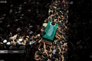 تشییع پیکر مطهر امام شهید در نجف اشرف