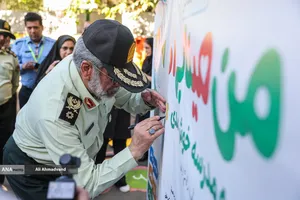 آغاز سال تحصیلی جدید با حضور فرمانده انتظامی تهران بزرگ