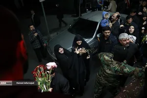 وداع و تشییع پیکر مطهر فرمانده یگان ویژه فاتحین سردار سرتیپ پاسدار شهید محمد علی فتحعلی زاده و&zwnj; همرزمانش