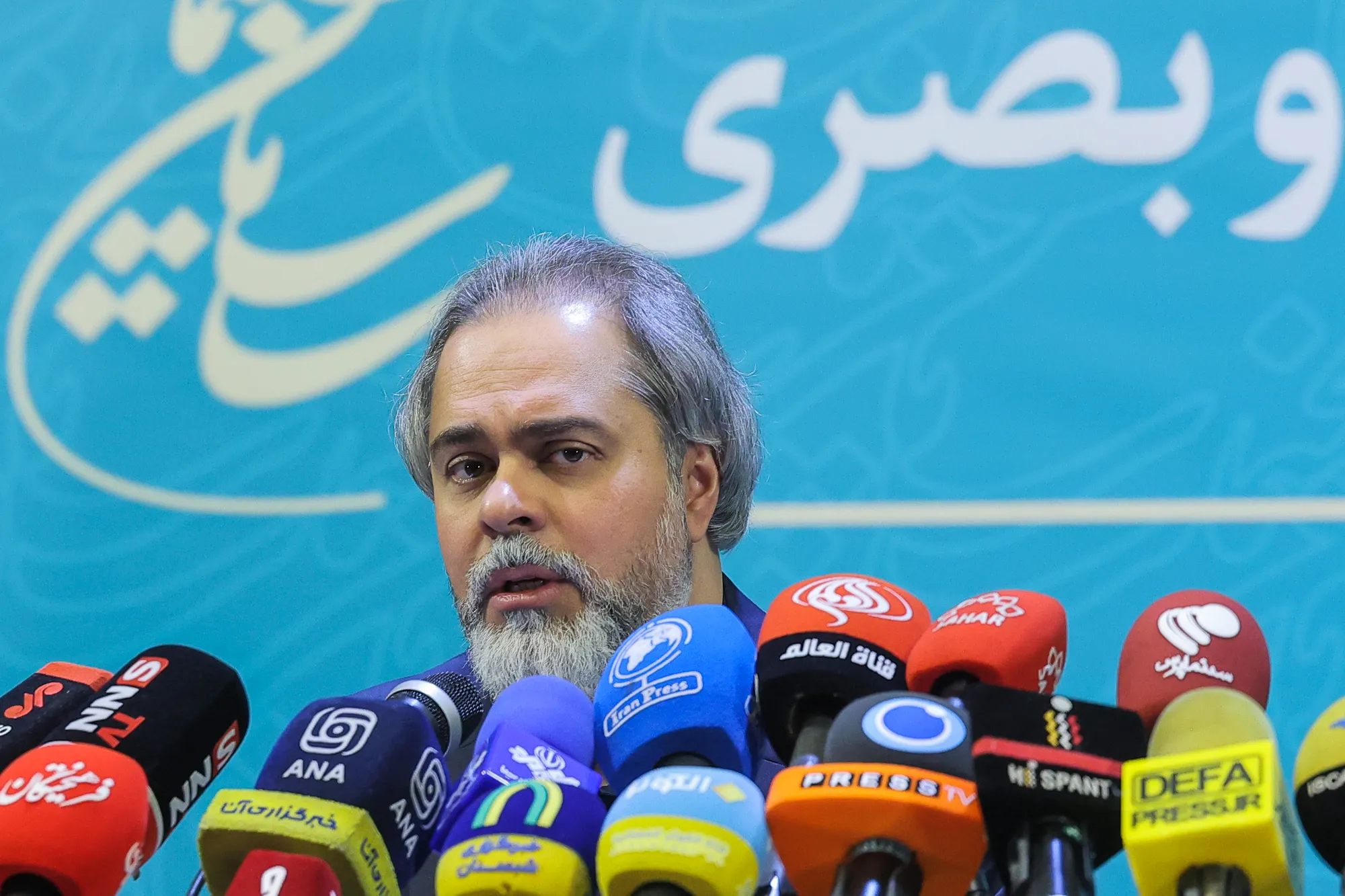 نشست خبری رائد فریدزاده رئیس سازمان سینمایی