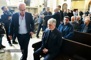 مراسم چهلم شهادت حضرت آیت الله امام سید علی خامنه&zwnj;ای در کلیسای سرکیس مقدس