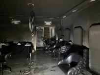 آتش‌سوزی در ساختمان اداری پنج‌طبقه در بزرگراه ستاری؛ نجات ۸ نفر توسط آتش‌نشانان+ فیلم