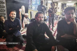 وداع با پیکر بسیجی شهید حسین یوسفخانی