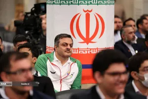 دیدار قهرمانان ورزشی و مدال&zwnj;آوران المپیادهای علمی با رهبر معظم انقلاب