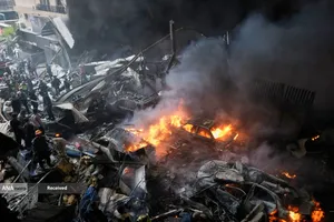 حملات هوایی رژیم صهیونیستی به مناطقی در لبنان 