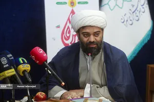 حجت الاسلام مصطفی جامه دار دبیر رویداد &laquo;عطر سیب&raquo;