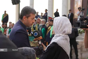 مراسم تشییع پیکر استاد فقید محمود فرشچیان