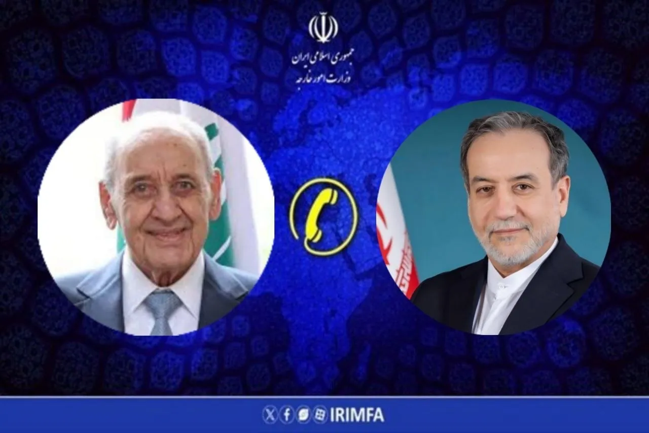 عراقچی و رئیس مجلس نمایندگان لبنان