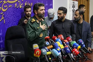 نشست خبری آئین وداع، نماز و تشیع پیکر مطهر آقای شهید ایران