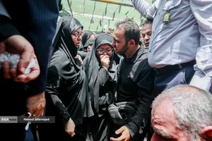 تشییع و تدفین پیکر مطهر بسیجی شهید حسین یوسفخانی