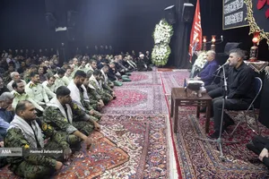 مراسم گرامیداشت چهلمین روز درگذشت شهید سپهبد محمد باقری (محمد حسین افشردی) و همسر وی ( اشرف افشردی) و دختر این فرمانده عزیز (فرشته افشردی)