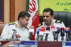 سردار سید ابوالفضل موسوی پور، رئیس پلیس راهور تهران بزرگ