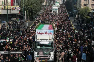 تشییع پیکر مطهر 100 شهید گمنام - معراج شهدا