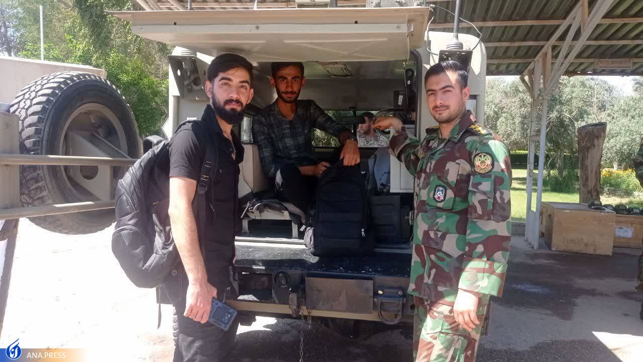 نمایش توانمندی‌ و تجهیزات ارتش در دانشگاه آزاد دزفول