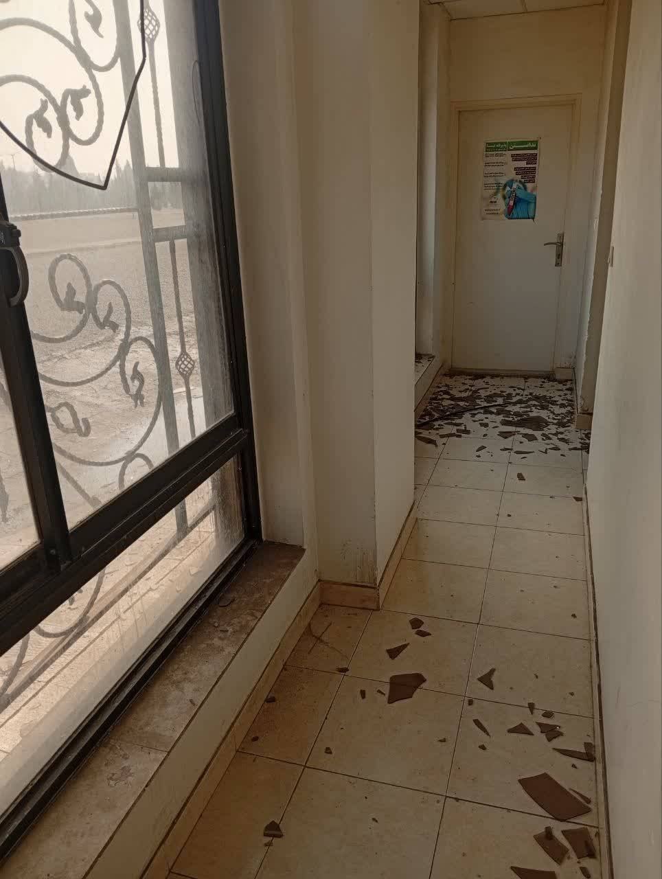 ساختمان فدراسیون ووشو هم آسیب دید+ تصاویر