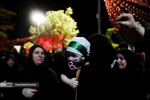 صدو یازدهمین شب حضور مردم ساری در حمایت از نیروهای مسلح و خونخواهی رهبر شهید انقلاب
