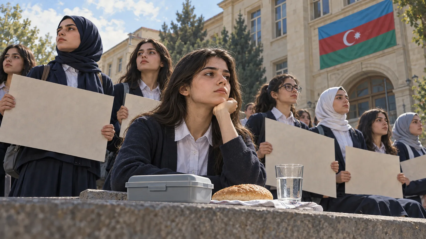 اعتصاب در مدارس آذربایجان