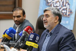 نشست خبری فرشید فلاح مدیرعامل بنیاد بین المللی امام رضا(ع)